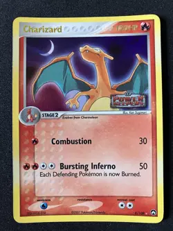 Pokemon TCG Charizard EX Power Keepers Stamped Holo Card 6/108 2007 Edition - Image 1