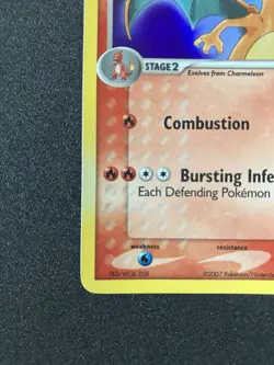 Pokemon TCG Charizard EX Power Keepers Stamped Holo Card 6/108 2007 Edition - Image 2