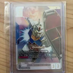 Gundam Card Game Gundam GD01-001 LR++ Newtype Rising - Image 1