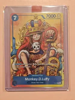 One Piece Monkey.D.Luffy Promo Card P-043 - Image 3