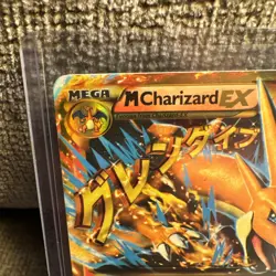 M Charizard EX Pokemon Secret Ultra Rare Evolutions 13/106 -great condition - Image 3