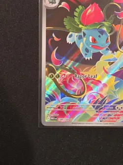Ivysaur 134/132 Full Art Secret Rare Holo Mega Evolutions Pokemon Card - Image 5