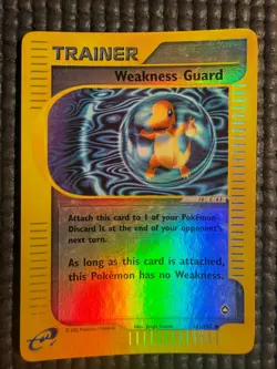 Pokemon Card Weakness Guard Aquapolis eReader 141/147 Reverse Holo MP - Image 1