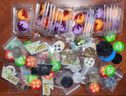 Pokemon Coins Lot (Variety) New + Open - Image 1