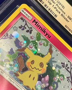 CGC Pristine 10 Mimikyu *SWIRL* #SM163 Team Up Blister Promo 2019 Pokemon - Image 4