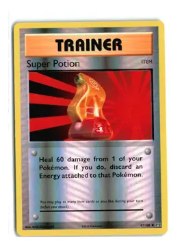SUPER POTION 87/108 XY EVOLUTIONS REVERSE HOLO POKEMON TCG LP - Image 1