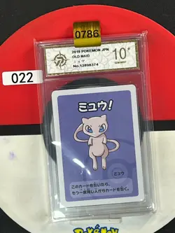 Grade10 2019 Pokemon Mewtwo Playing Card Japanese Old Maid - Image 1