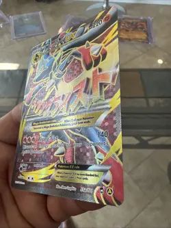 Pokemon TCG M Lucario EX 55a/111 Furious Fists Holo Full Art Ultra Rare Card NM - Image 5