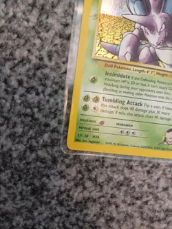 Pokemon TCG Giovanni's Nidoking Holo Rare Card 7/132 Gym Challenge - Image 5