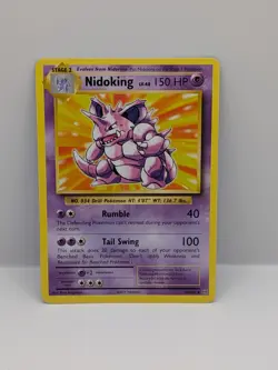 Pokemon Nidoking TCG XY Evolutions Non-Holo Card 45/108 Rare - Image 1