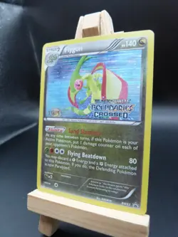 Pokemon BSP Staff Card - Flygon # BW53 (Boundaries Crossed)(DAMAGED ON BACK) - Image 3