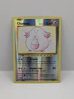 Pokemon Card Chansey 70/108 Evolutions Reverse Holo Rare NM - Image 1