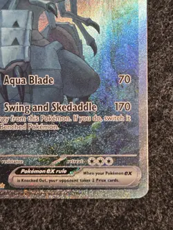 Pokemon TCG Golisopod EX Holo Card 246/182 Sv04: Paradox Rift - Image 5