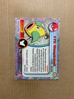 Weepinbell #70 Series 1 Black Label - TOPPS Pokemon Card - NM - Image 2