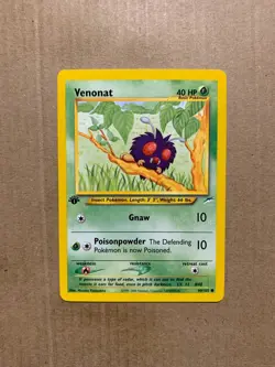 1st Edition Venonat 90/105 Neo Destiny - Common Pokemon Card - NM/Mint - Image 1