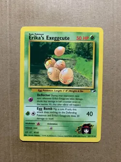 Erika's Exeggcute 43/132 Gym Heroes - Uncommon Pokemon Card - NM/Mint - Image 1