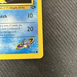 Pokemon TCG Cards 1st Edition Sabrina's Psyduck 99/132 Gym Challenge NM SP3 - Image 4