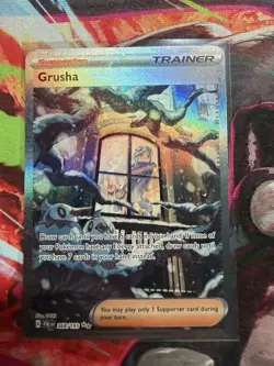 Pokemon Card - Grusha 268/193 Paldea Evolved - Special Illustration Rare - NM ⭐ - Image 1