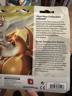 Sun & Moon Unbroken Bonds Sealed Triple Blister Pack - Sceptile Pokemon Card - Image 4