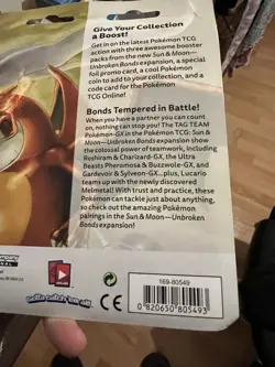 Sun & Moon Unbroken Bonds Sealed Triple Blister Pack - Sceptile Pokemon Card - Image 5