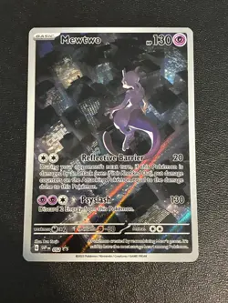 Pokemon Cards Mewtwo 052 Scarlet & Violet Promo Holo Promo NM - Image 1