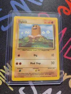 DIGLETT - 47/102 - Base Set - Pokemon Card - Image 5