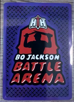 2025 BO JACKSON BATTLE ARENA PLAY CARD: COMEBACK SEASON SSP #PL-12 - Image 2