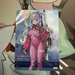 Nikke Nivel Arena Alice ST04-007 UR Holo Foil Anime Trading Card - Image 1