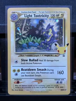 Light Toxtricity SWSH137 SWSH: Sword & Shield Promo Cards Holo - Image 1