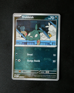 Pokemon Card - Trubbish 059/086 White Flare English - Master Ball Reverse - NM ⭐ - Image 1