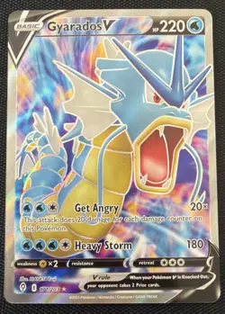 Gyarados V 171/203 Evolving Skies NM Full Art Ultra Rare Pokemon Card - Image 1