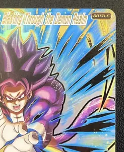 SS4 Son Goku, Blasting Through the Demon Realm BT30-151 (GDR) God Rare Card - Image 3