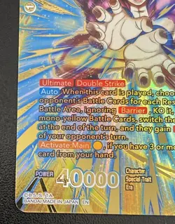 SS4 Son Goku, Blasting Through the Demon Realm BT30-151 (GDR) God Rare Card - Image 5