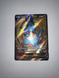 Lucario V SWSH213 SWSH: Sword & Shield Promo Cards Holo - Image 2