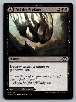Fell the Profane - Modern Horizons 3 - MTG - Image 1