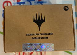 MTG Magic The Gathering Secret Lair Commander Deck Goblin Storm In Hand - Image 1