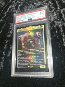 2022 Magic the Gathering Zangief the Red Cyclone Foil #435 MTG Secret Lair PSA 9 - Image 1