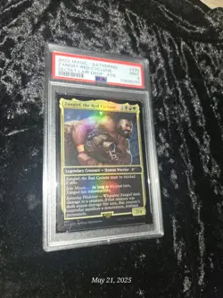 2022 Magic the Gathering Zangief the Red Cyclone Foil #435 MTG Secret Lair PSA 9 - Image 3