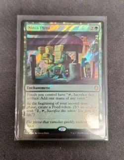 Ninja Pizza (Surge Foil) Commander: Teenage Mutant Ninja Turtles Foil - Image 1
