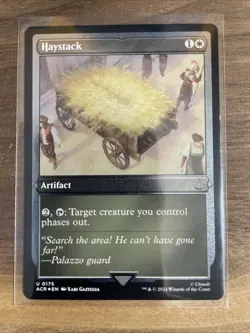 Haystack ** ETCHED FOIL ** #175 - Universe Beyond: Assassin's Creed - CUC NM MTG - Image 1