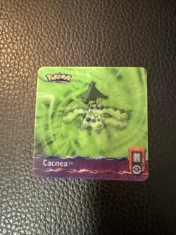 * Cacnea & Cacturne #AF35 Pokemon 2003 Advanced Artbox 3D Action Flipz NM - Image 1