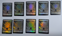 34x MTG Secrets of Strixhaven FULL ART FOIL Land Lot NM SOS #267-271 Bulk - Image 2