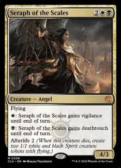 MTG Seraph of the Scales [CLU] #208 - Image 1