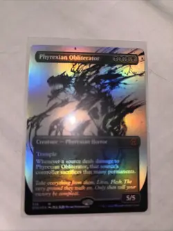 Phyrexian Obliterator (Showcase) Phyrexia: All Will Be One Foil - Image 1
