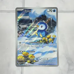 The Pokemon Company Piplup 098/094 Cosmic Eclipse Reverse Holo 70 HP EN 2019 - Image 1