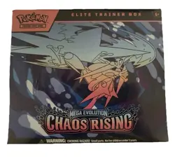 Pokemon Chaos Rising Elite Trainer Box Factory Sealed ETB - Image 1