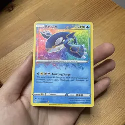 Pokemon TCG Kyogre 021/072 Shining Fates Amazing Rare Holo NM - Image 1