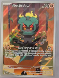 Pokemon TCG Marshadow 146/132 Mega Evolution Illustration Rare Nm/M - Image 1