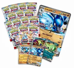 -NEW- Pokemon Prismatic Evolutions Lucario Ex & Tyranitar Ex Premium Collection - Image 4