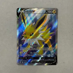 2021 Pokemon Evolving Skies Jolteon V #177/203 - Image 1